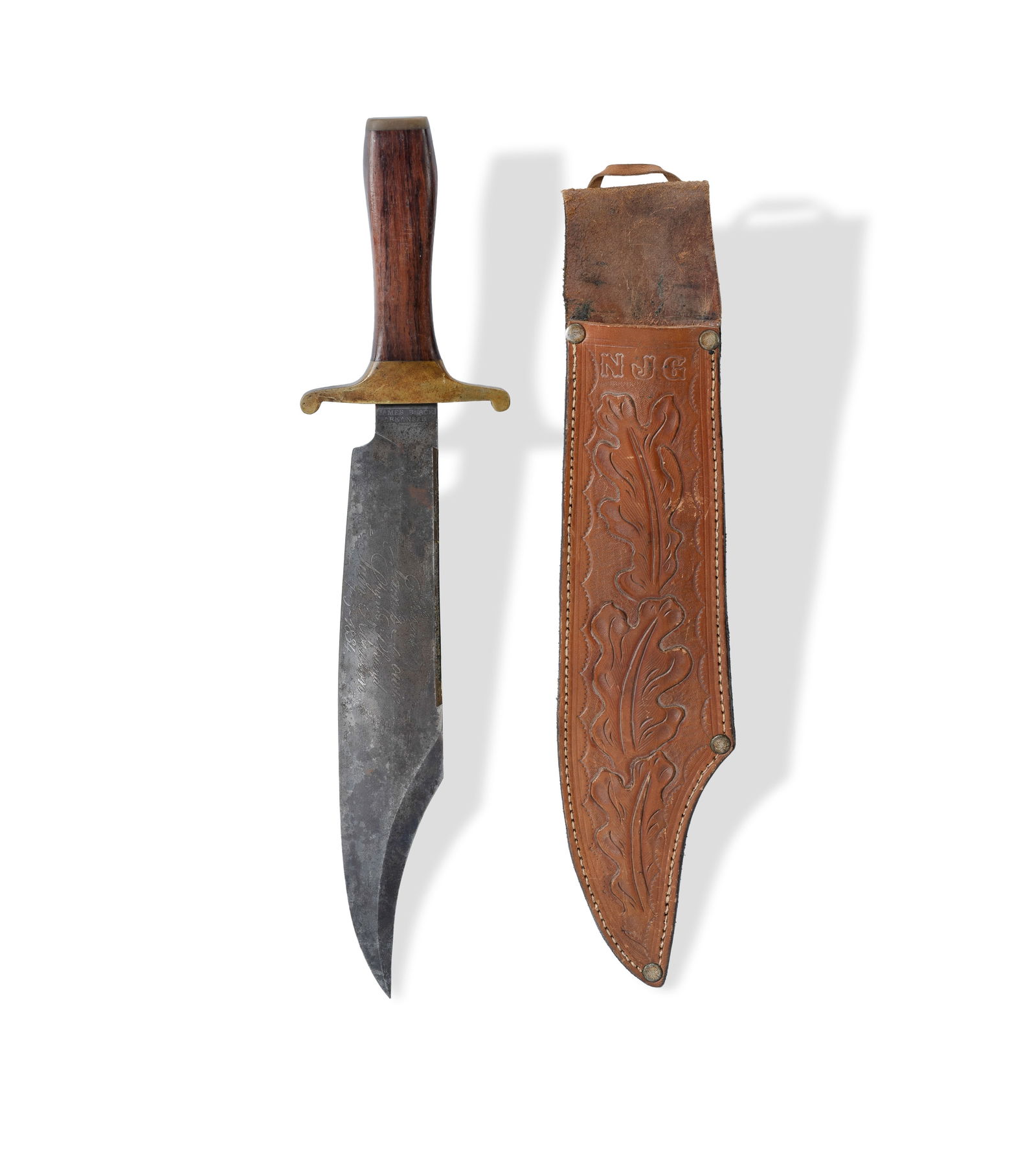 Large 20th C Commemorative Bowie Knife (1 of 4)