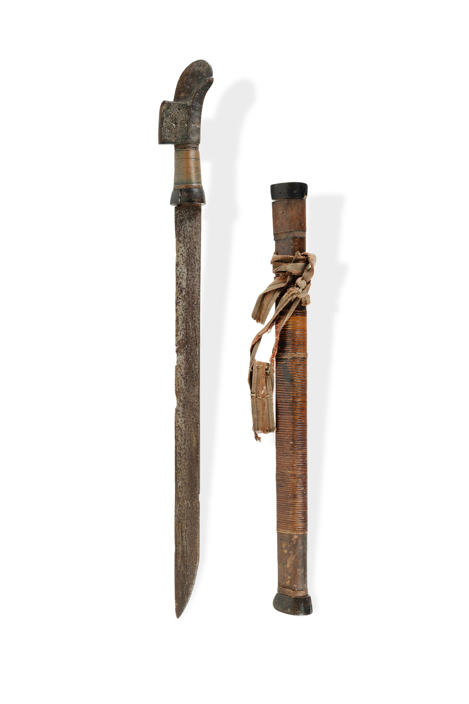 19th C Sulawesi Dua Lalan Sword (1 of 4)