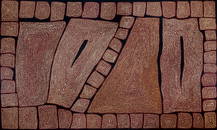 TJAPALTJARRI Thomas (Aboriginal c.1964-2024), 'Tingari,' c.2000., Acrylic on Linen, 308x184cm