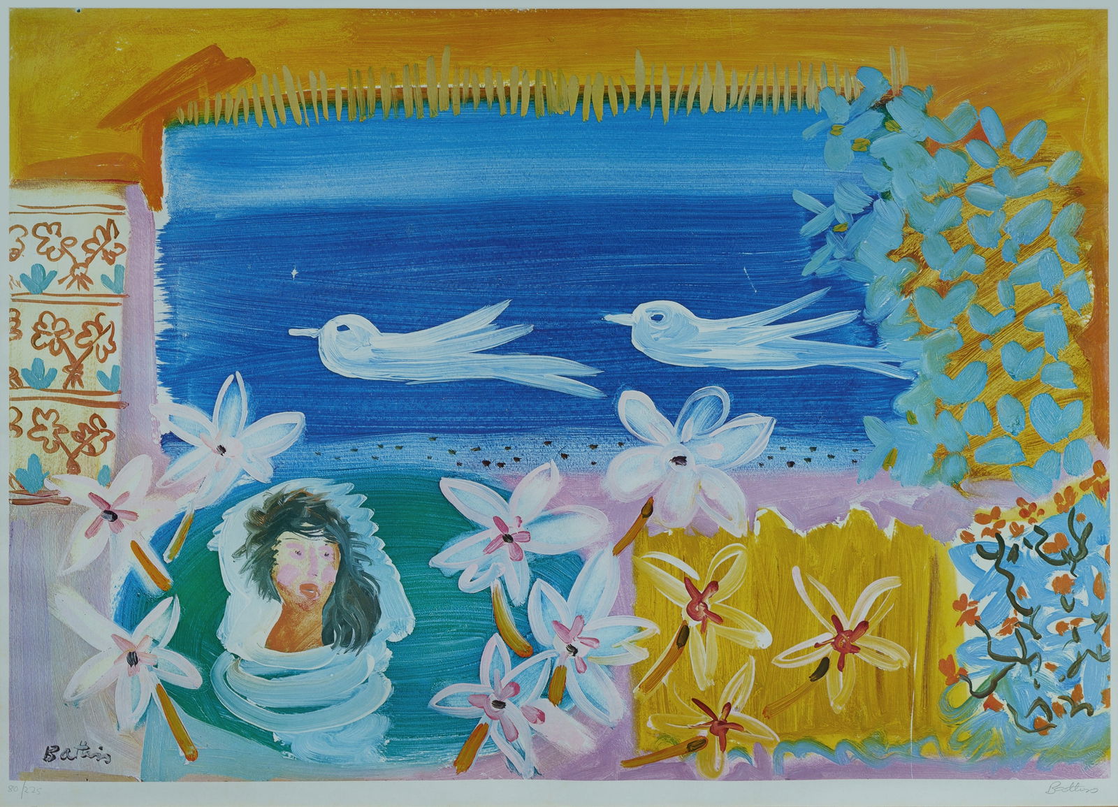 BATTISS Walter (South African 1906-1982), Two Terns, Photolithograph 80/225, 43x61.5cm (1 of 2)