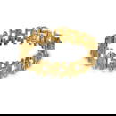 Hallmarked 9ct Yellow Gold Articulated Bracelet.