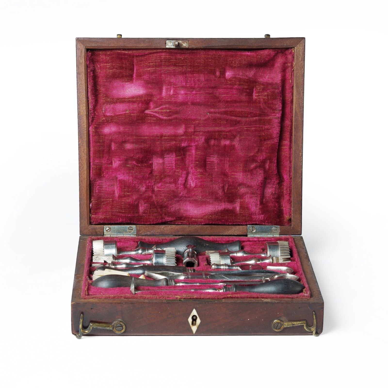 18th/19th C Cased Neurosurgery Set (1 of 3)