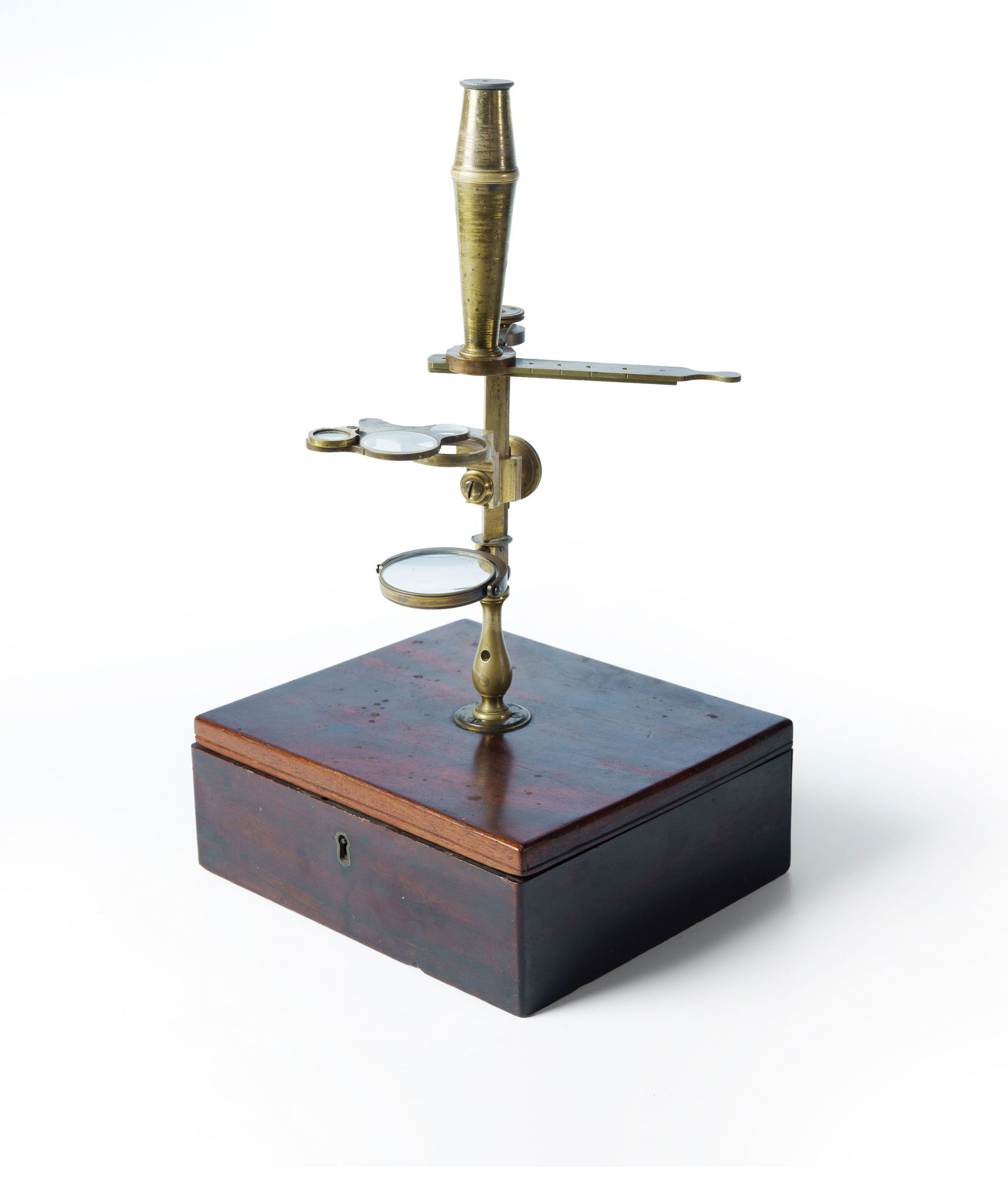 Early 19th C Cary-Gould Portable Microscope (1 of 2)