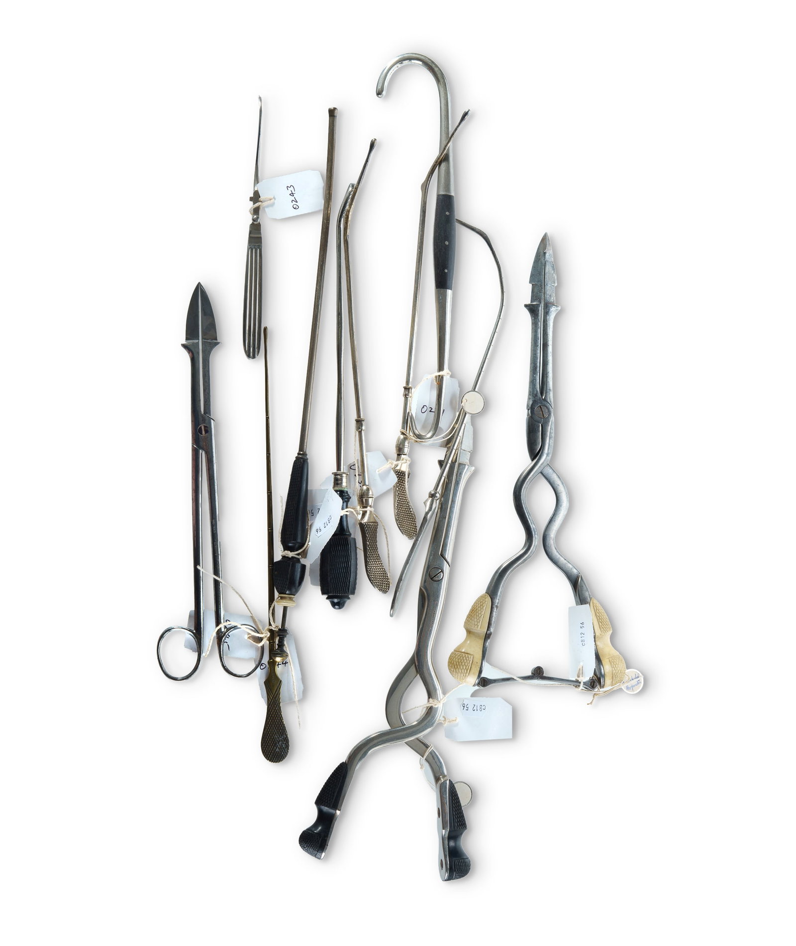 19th C Midwifery & Gynaecological Instruments Incl. Perforators: 19th C Midwifery & Gynaecological Instruments Incl. Perforators