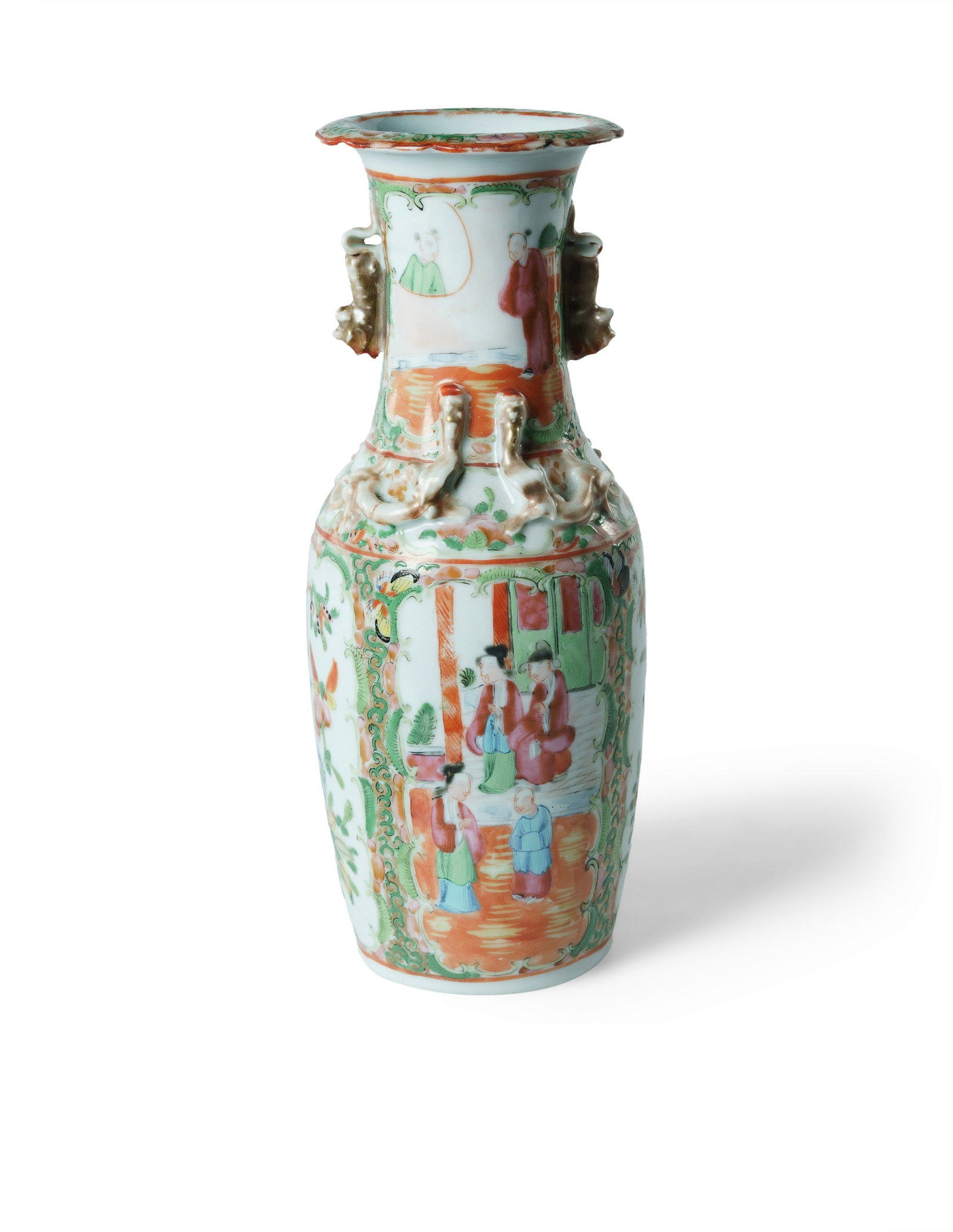 Chinese Canton Export Vase (1 of 3)