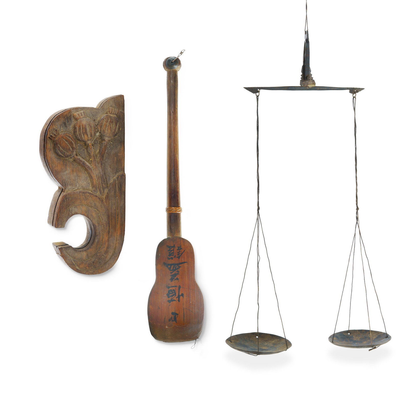 2 19th C Chinese Opium Scales (1 of 3)