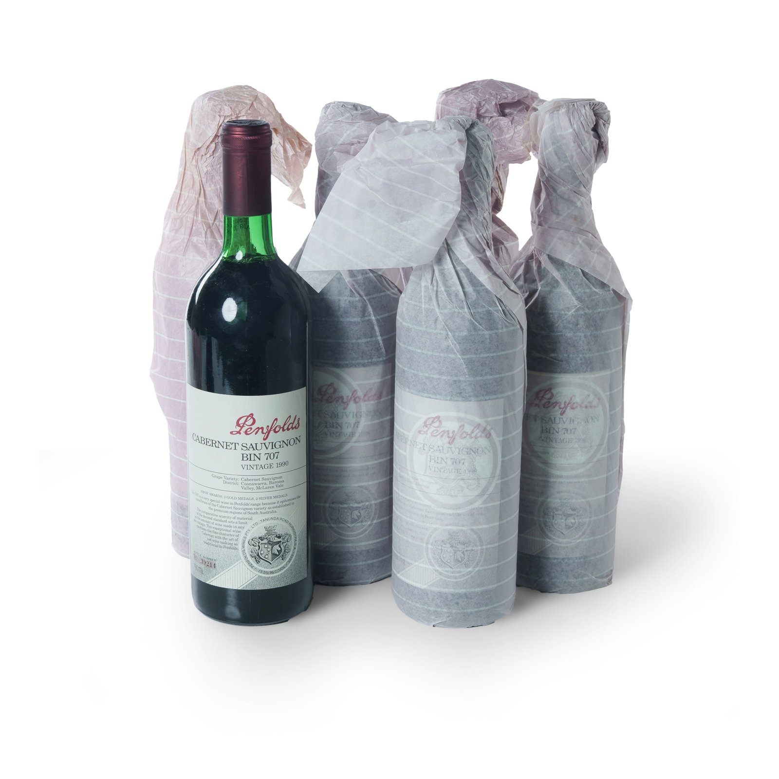 Case of Penfolds Cabernet Sauvignon Bin 707 1990 (1 of 1)