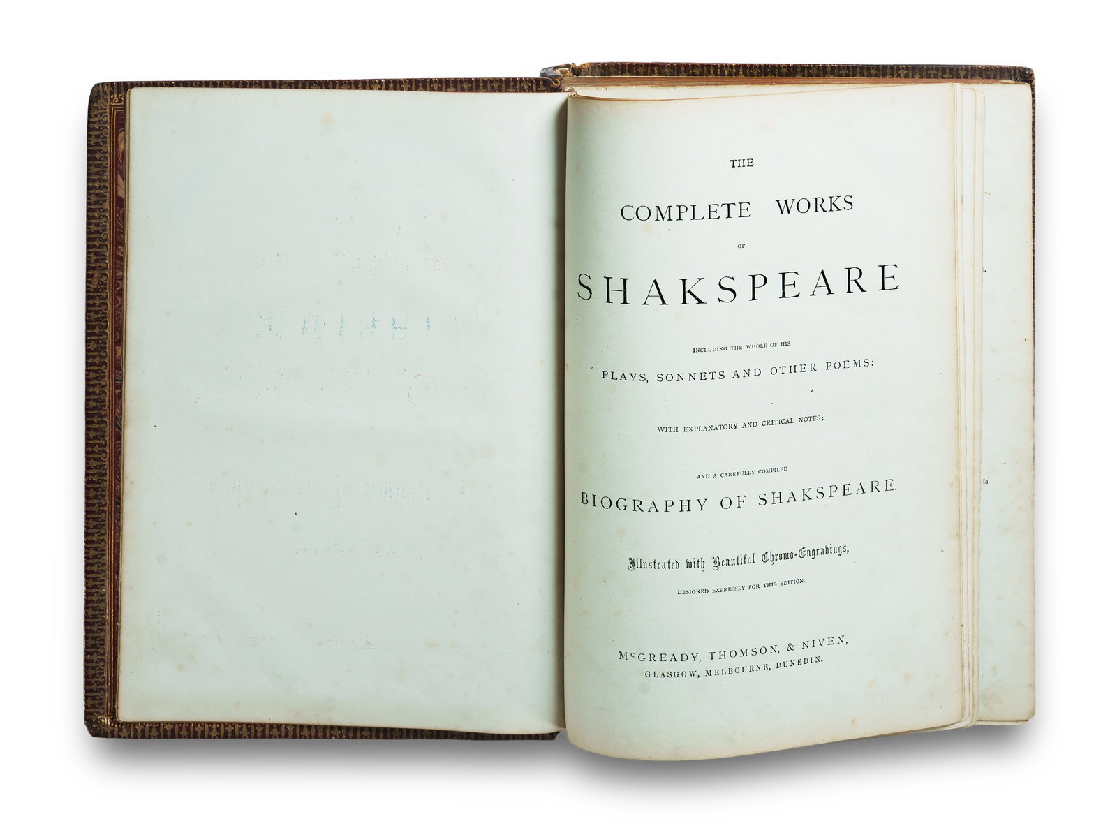 BOOK, 'The Complete Works of Shakespeare' (1 of 5)