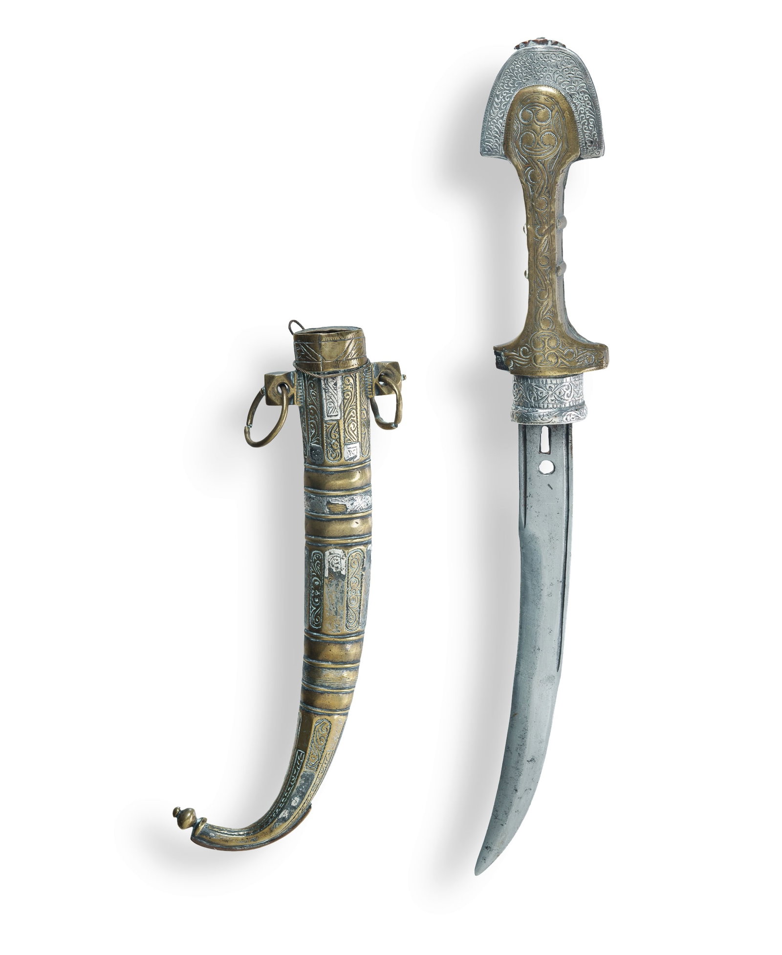 19th C Moroccan Koummya Dagger (1 of 3)