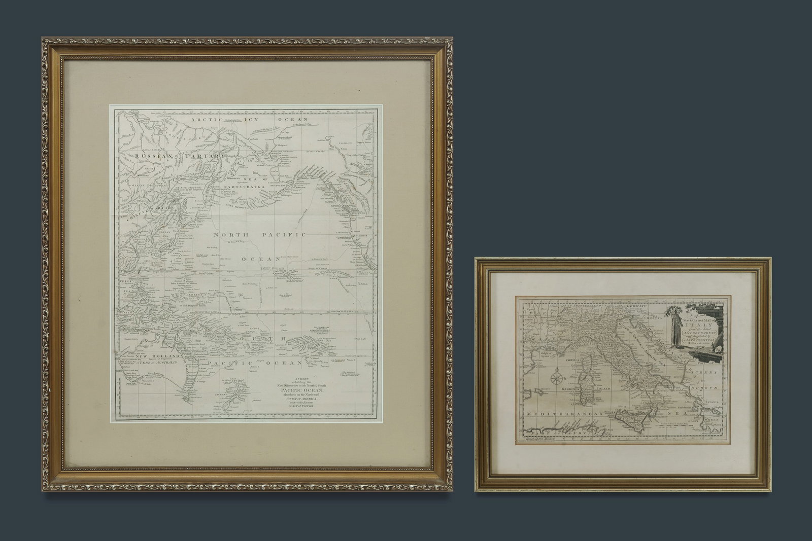 Two 18th C Maps (1 of 5)