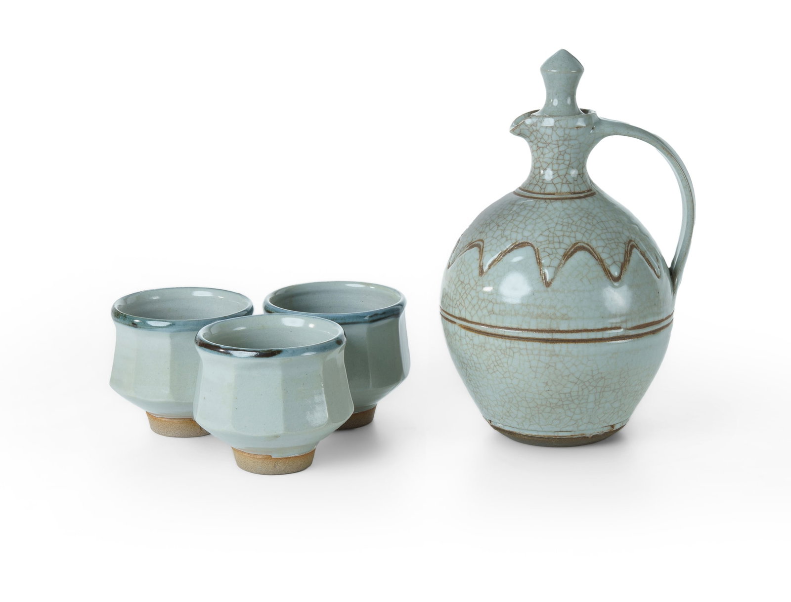 Les BLAKEBROUGH (1930-2022) Wine Carafe and Stopper (1 of 2)