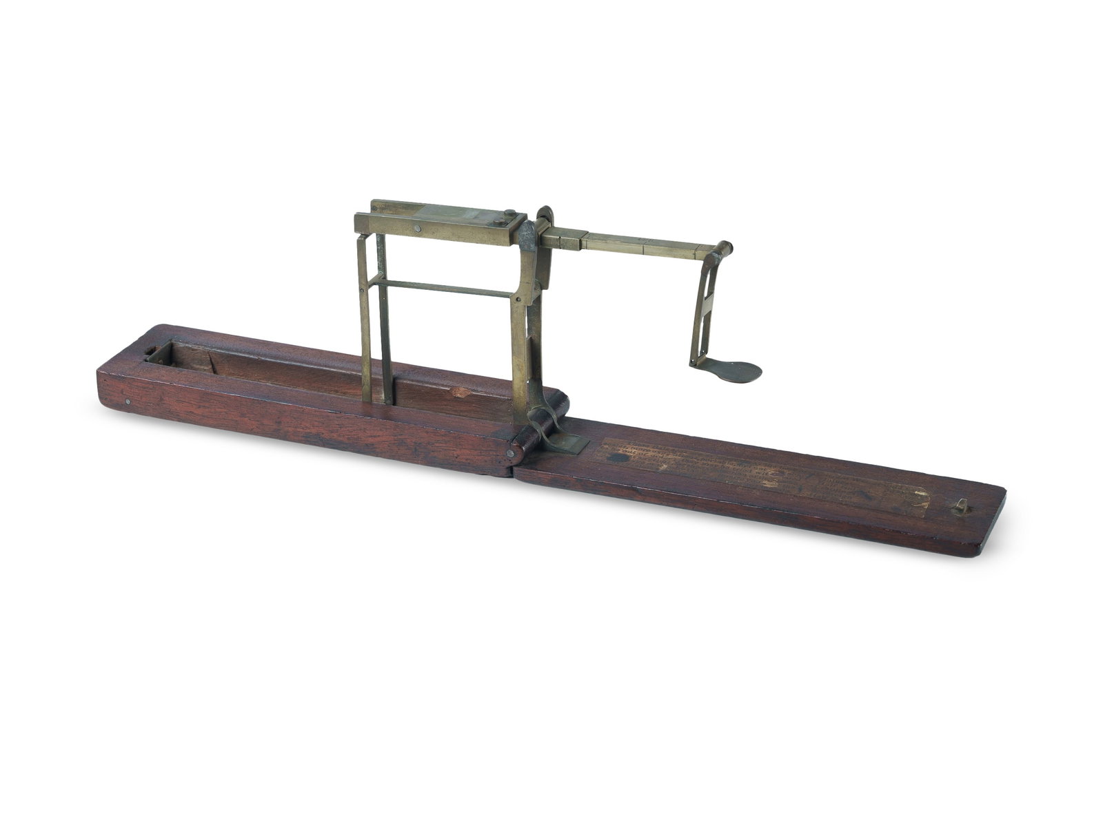 Georgian Mahogany Cased 'Self Erecting' Sovereign Scales (1 of 4)