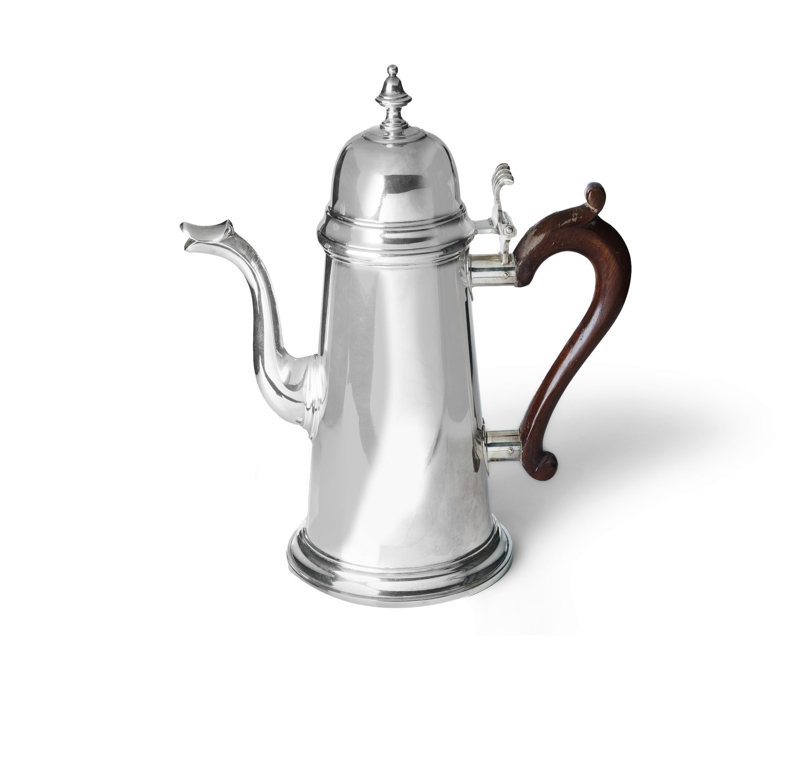 Queen Elizabeth II Sterling Silver Chocolate Pot (1 of 3)