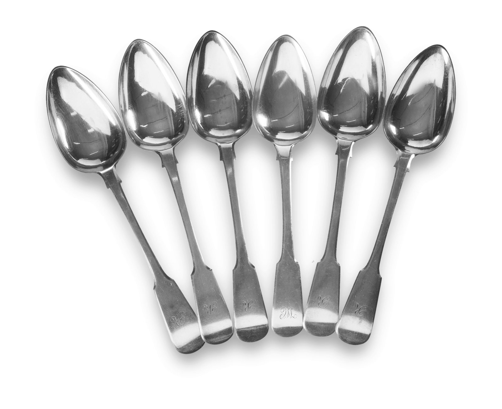 6 Geo III Scottish Provincial Silver Spoons (1 of 4)