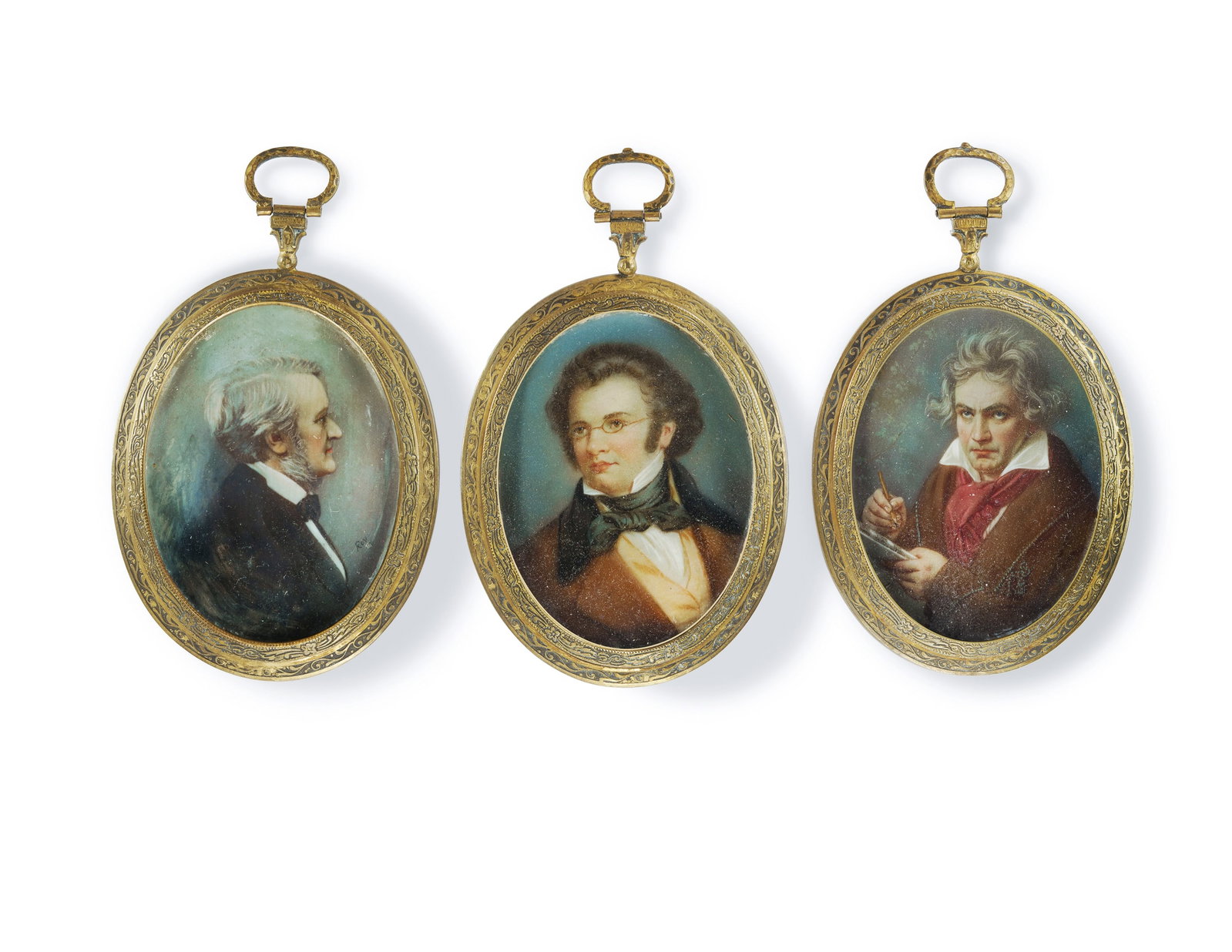 3 Miniature Portraits of Composers (1 of 6)