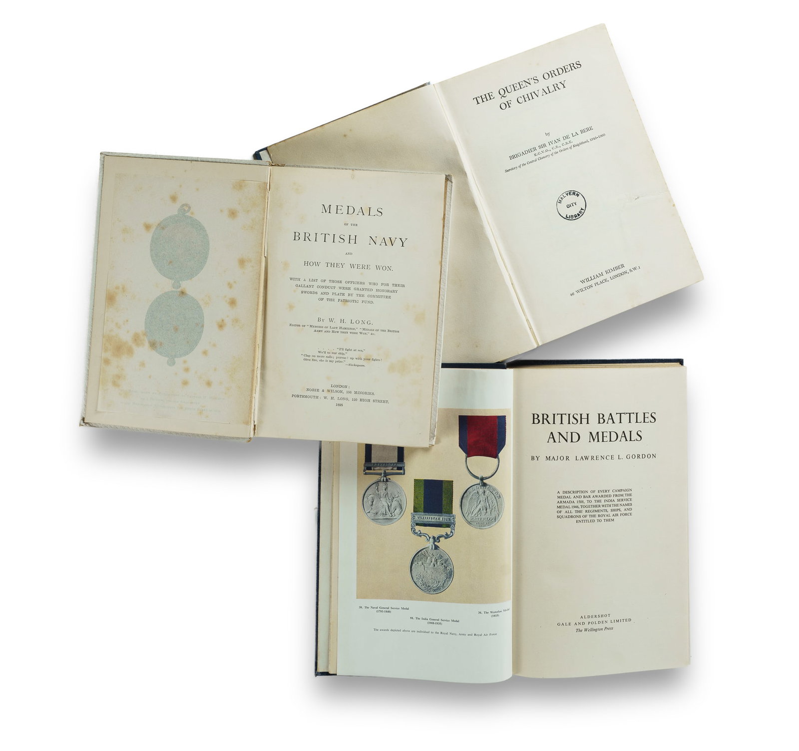 3 Volumes on British Military Medals (1 of 2)