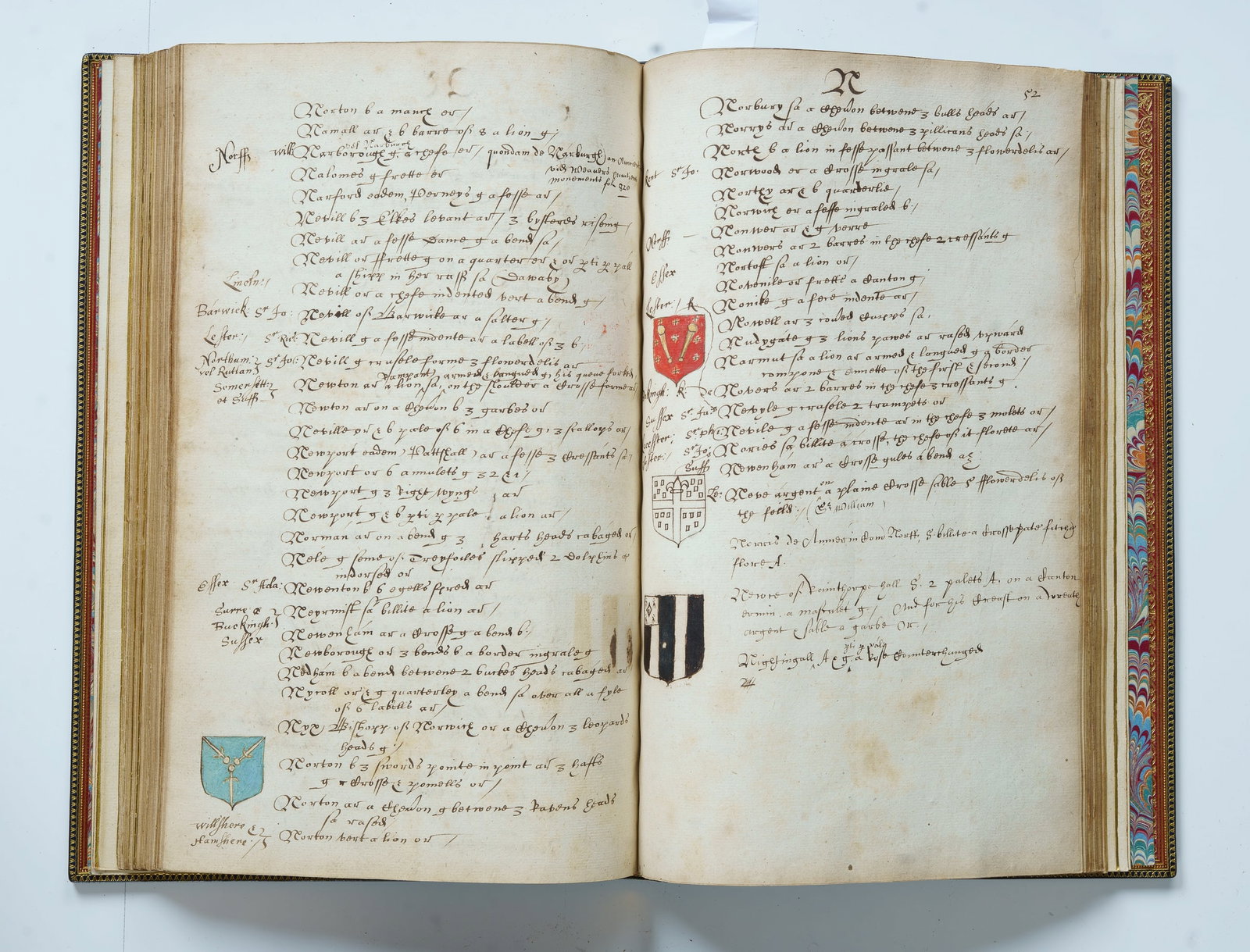 Book of Arms for William Cady 1610 (1 of 7)