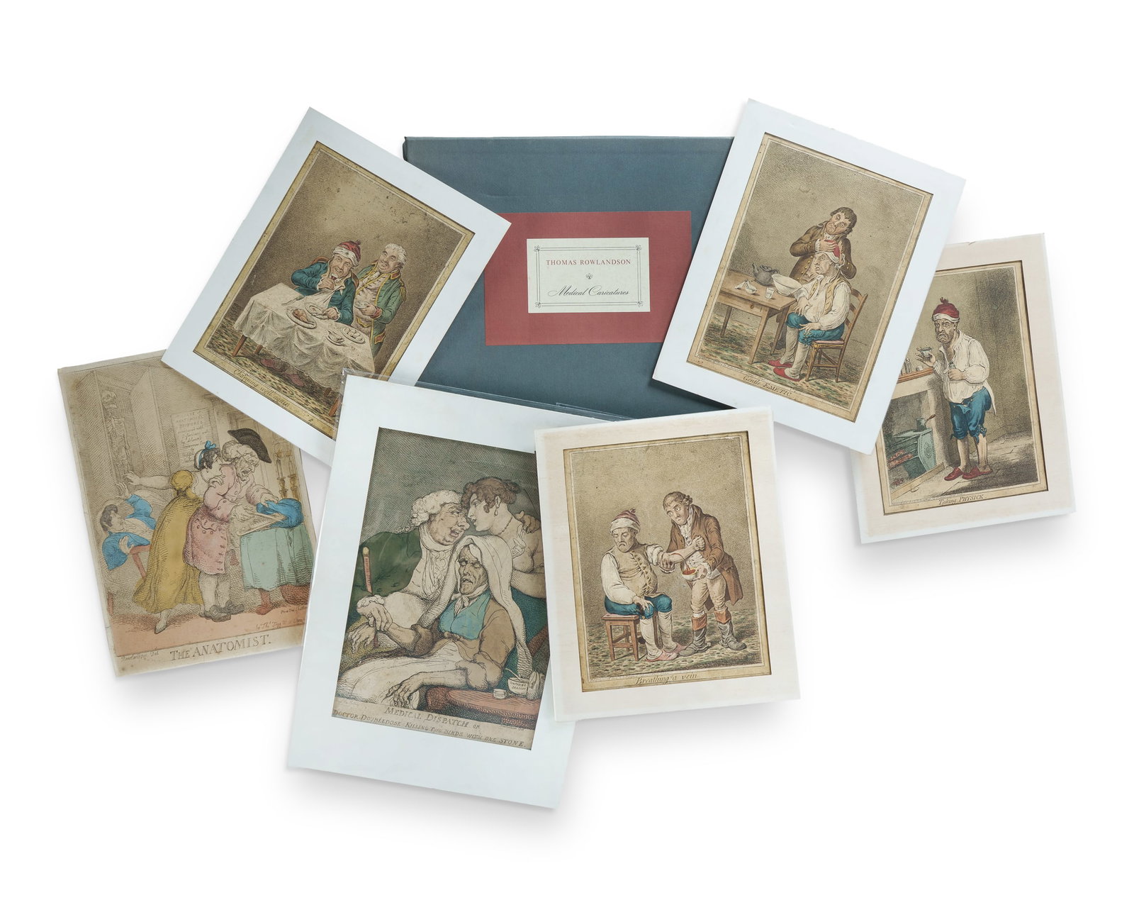 Thomas Rowlandson's Medical Themed Caricatures (1 of 2)