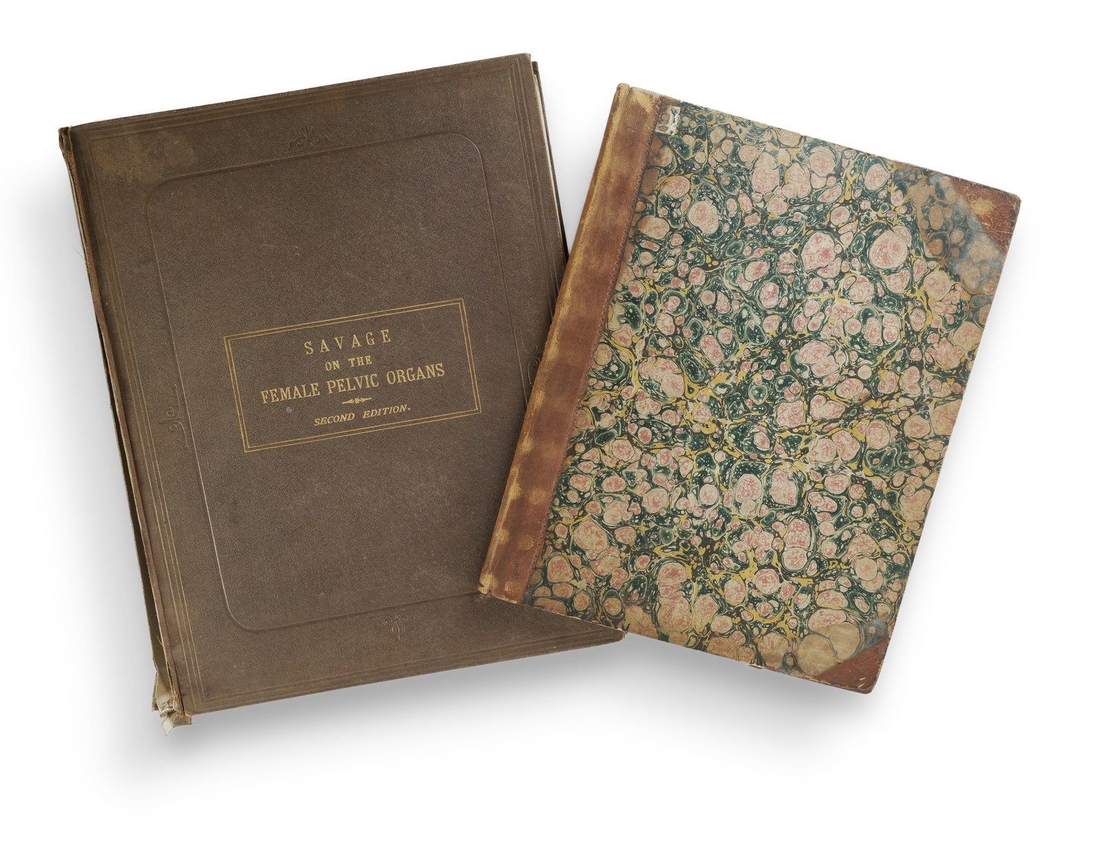 2 Anatomical Volumes by John Gottlieb Walter on Nerves (1819) & Henry Savage on Female Pelvic Organs (1 of 3)