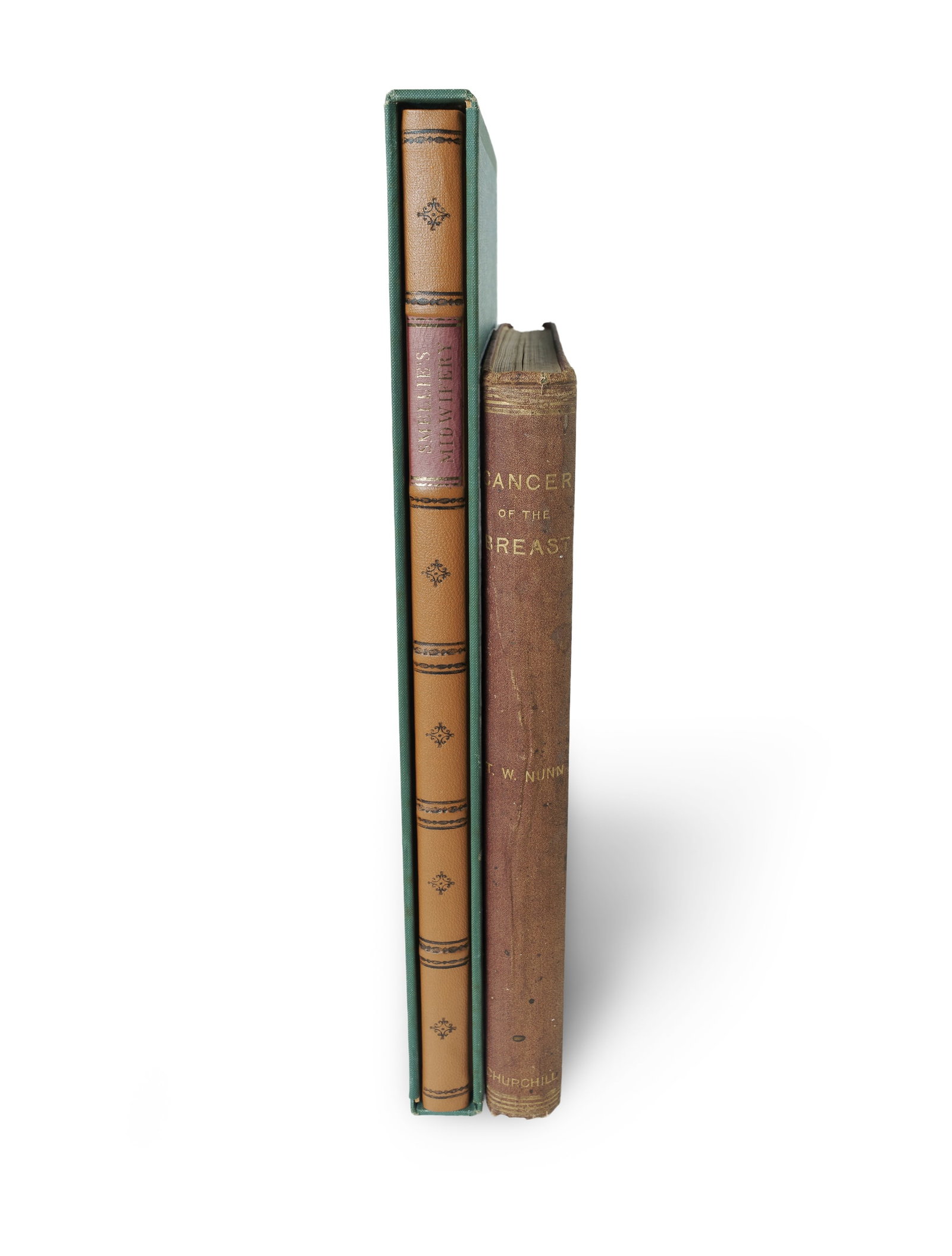 2 Volumes regarding Female Medical Issues: Thomas William Nunn on Breast Cancer (1882) and William (1 of 5)