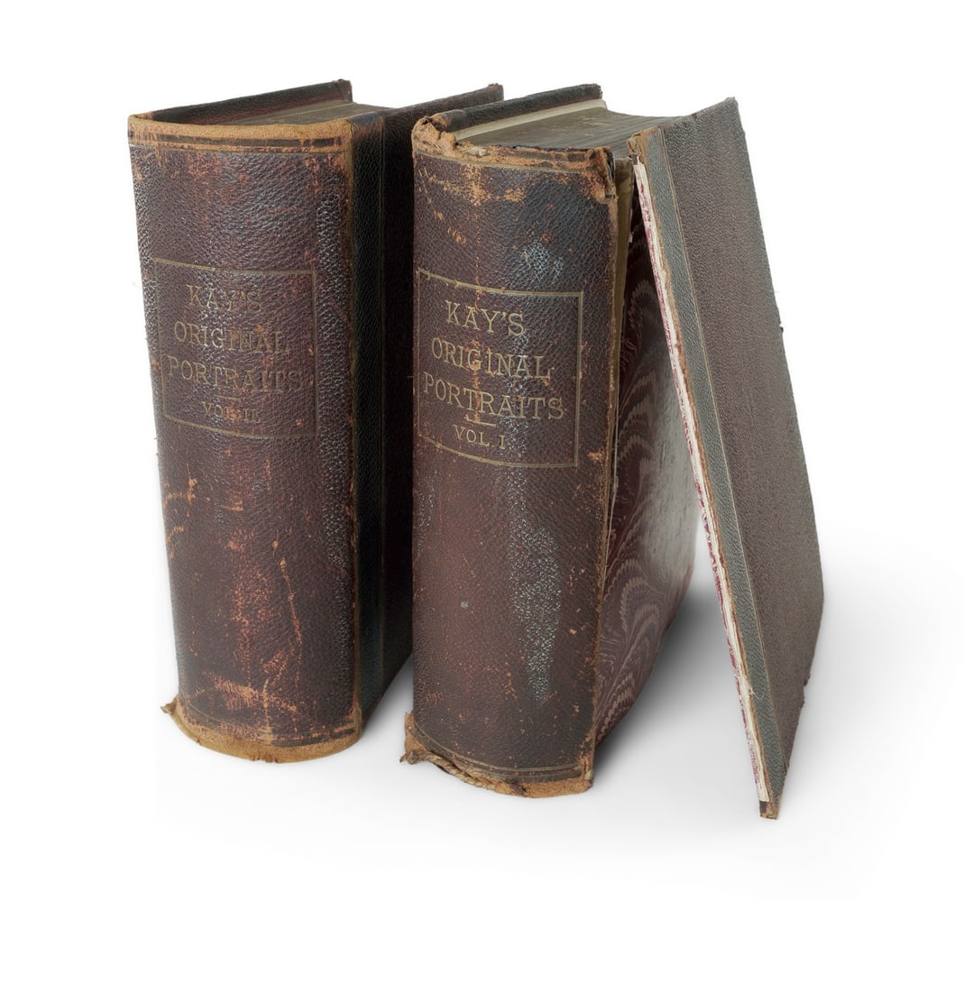 2 Extensive Volumes by Caricaturist John Kay (1877) (1 of 4)