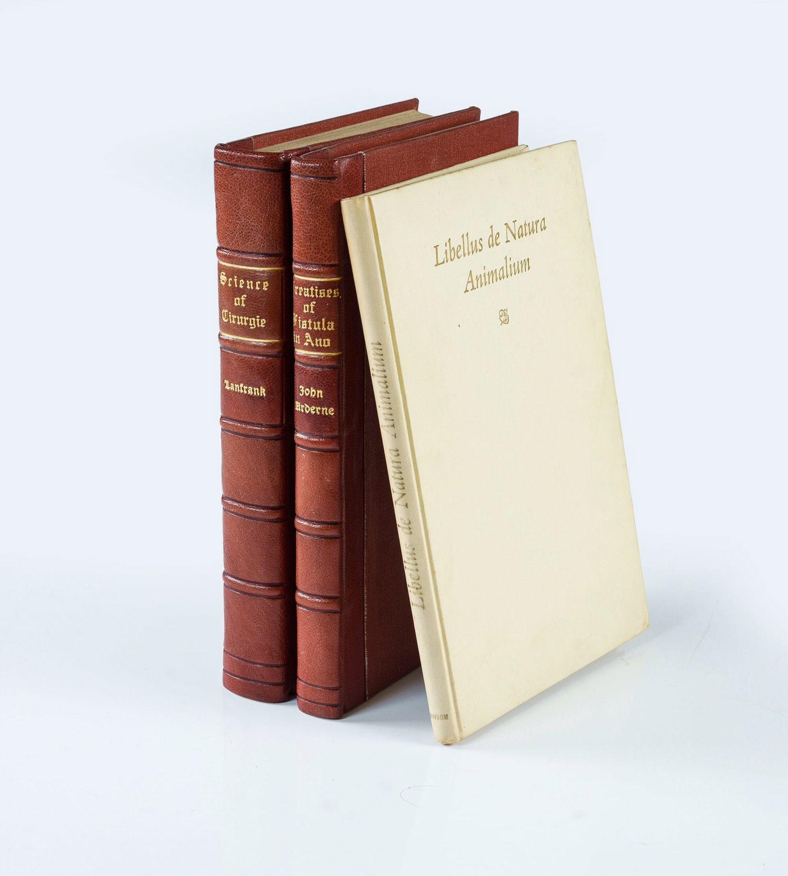 Three Facsimile Volumes on 14th/15th C Thought: John of Ardern, John Irving Davis and Leffranc of (1 of 5)