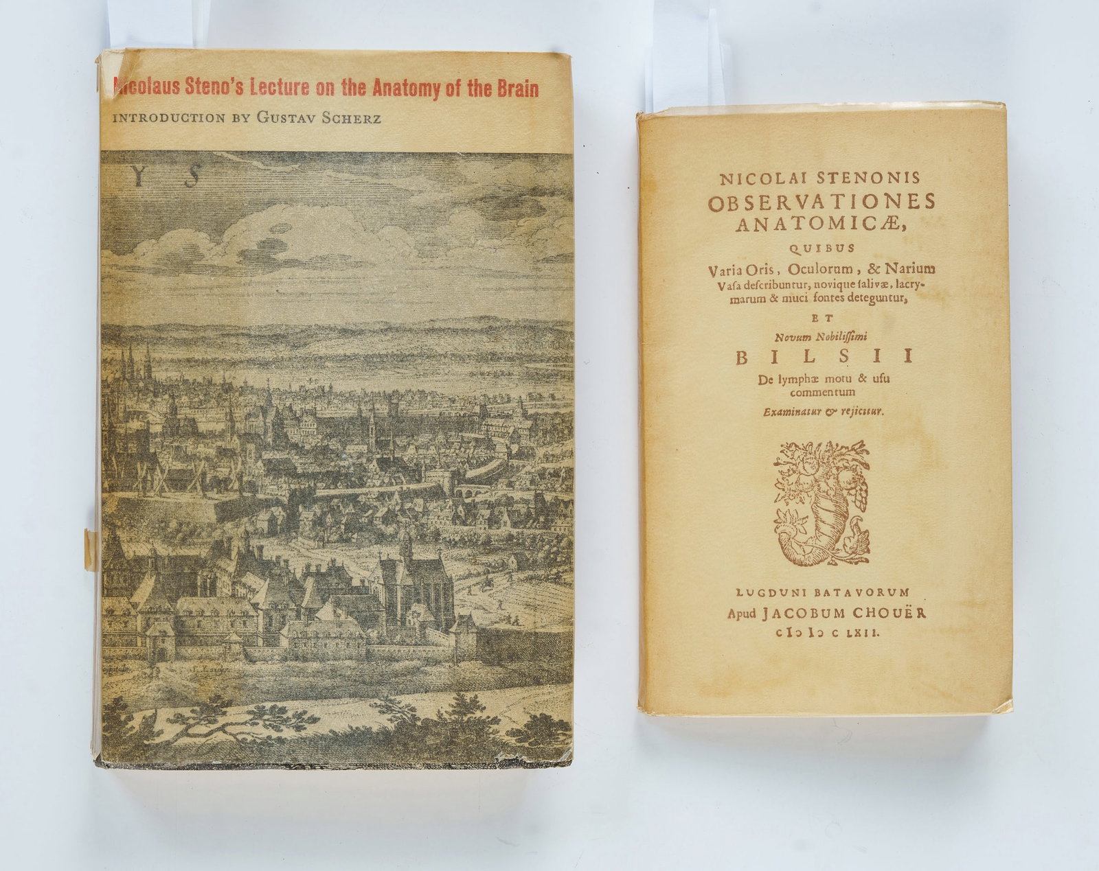 Two Facsimile Volume by Danish Anatomist Nicolas Steno, 1662 and 1669. (1 of 8)