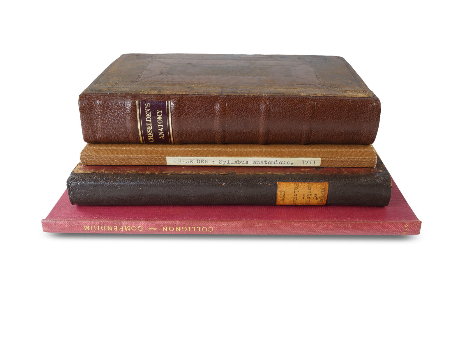 Four Volumes on English Anatomy: Magnus FALCONAR (1777), Charles COLLIGNON (1756), William Cheselden (1 of 4)