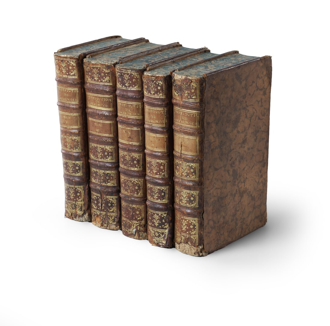 HEISTER, Lorenz (1683-1758). 'Institutions de Chirurgie, où L'on Traite dans un Ordre Clair et: HEISTER, Lorenz (1683-1758). 'Institutions de Chirurgie, où L'on Traite dans un Ordre Clair et Nouveau de tout ce qui a Rapport a Cet Art... Traduit du Latin...par M. Paul'. (Institutions of Surgery,
