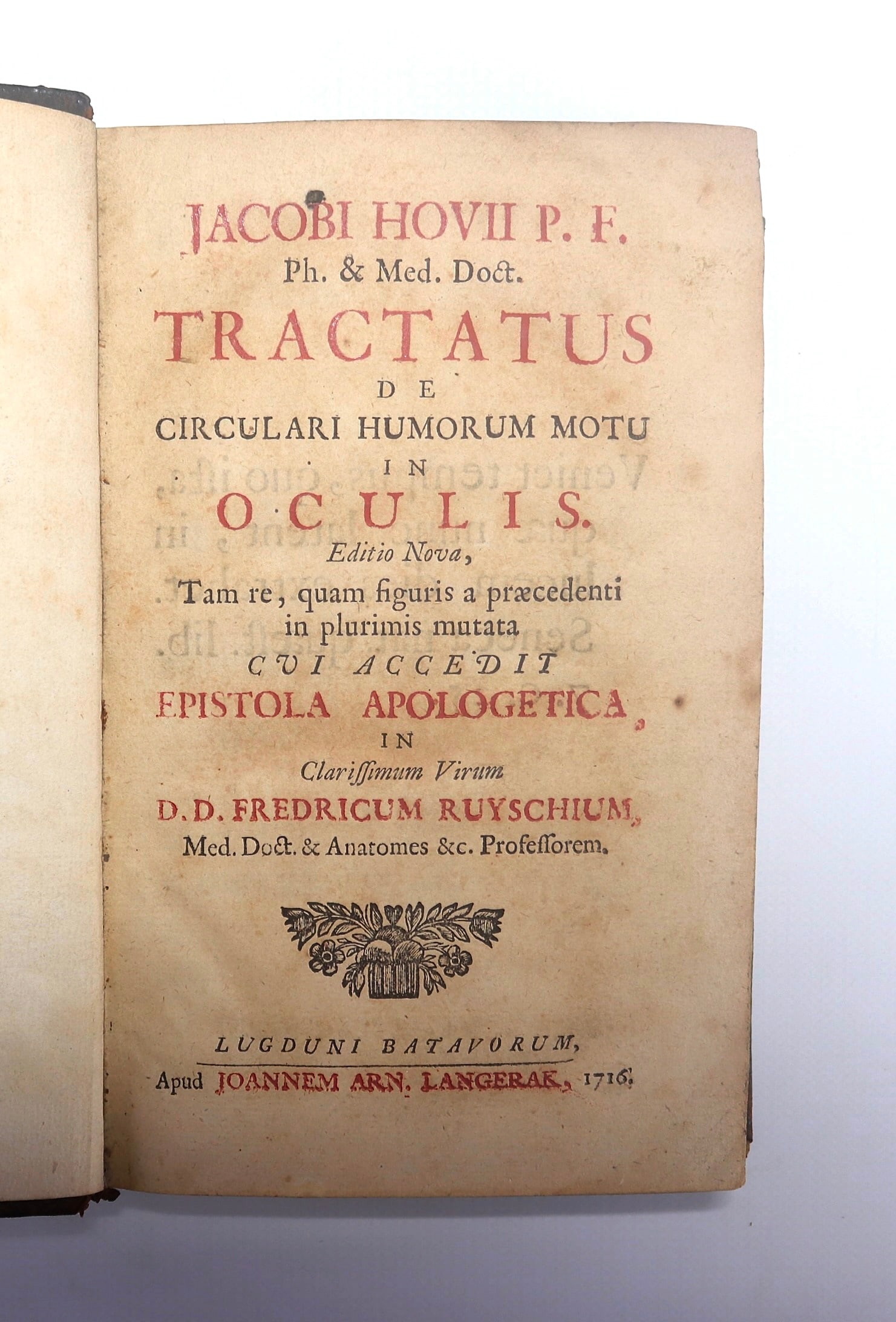 18th C Ophthalmology and Related. Various Works Bound in One Volume. (1 of 7)