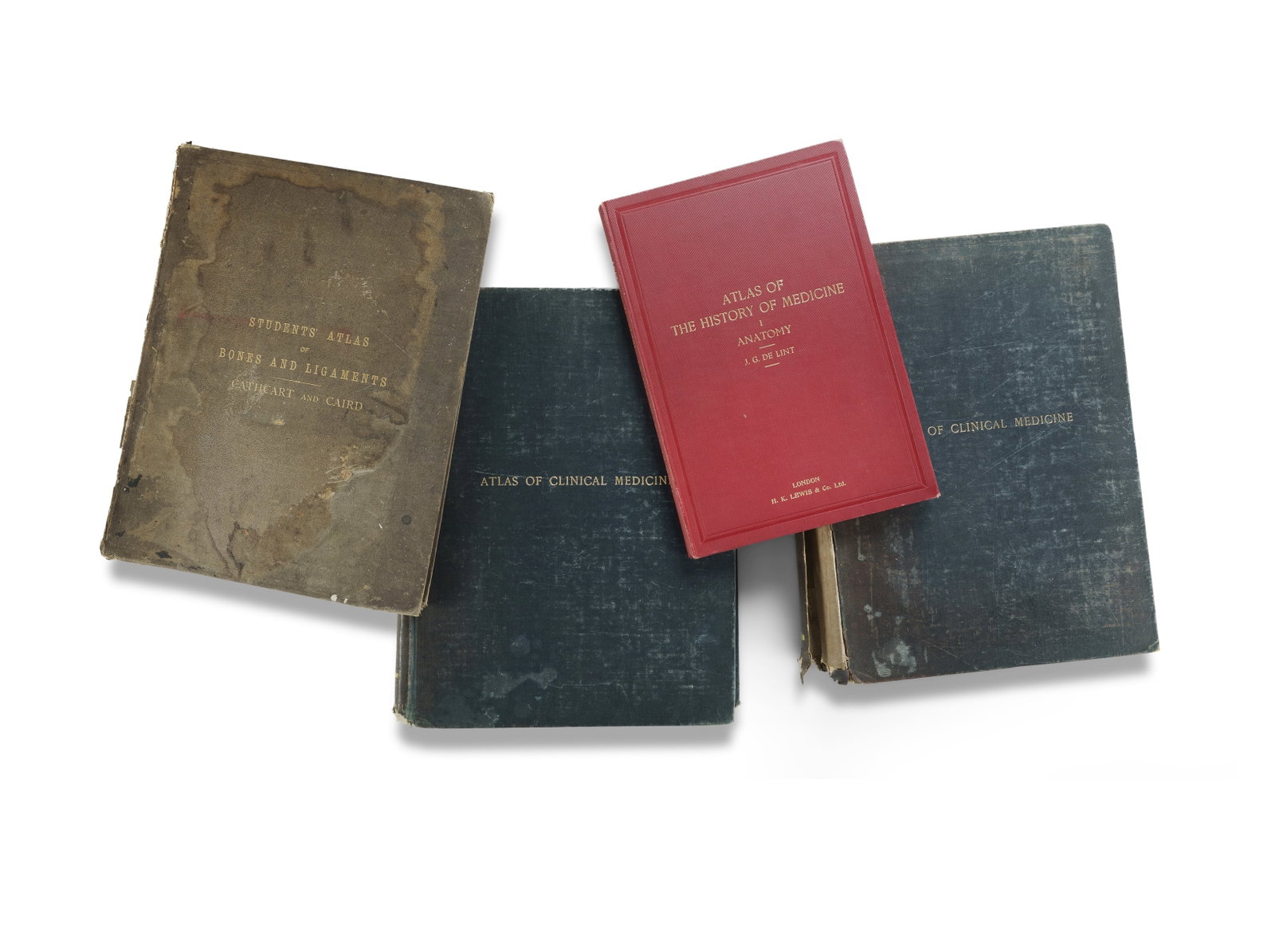 4 Volumes of Medical Atlases: Charles Walker Cathcart & Francis Mitchell Caird (1885), Byron (1 of 5)