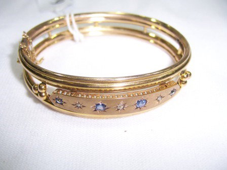 Edwardian 9ct Y/G Bracelet