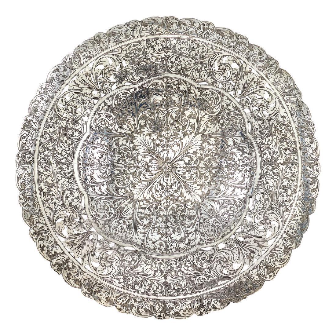 A silver centerpiece Italy, 20th century peso 700 gr. (1 of 1)