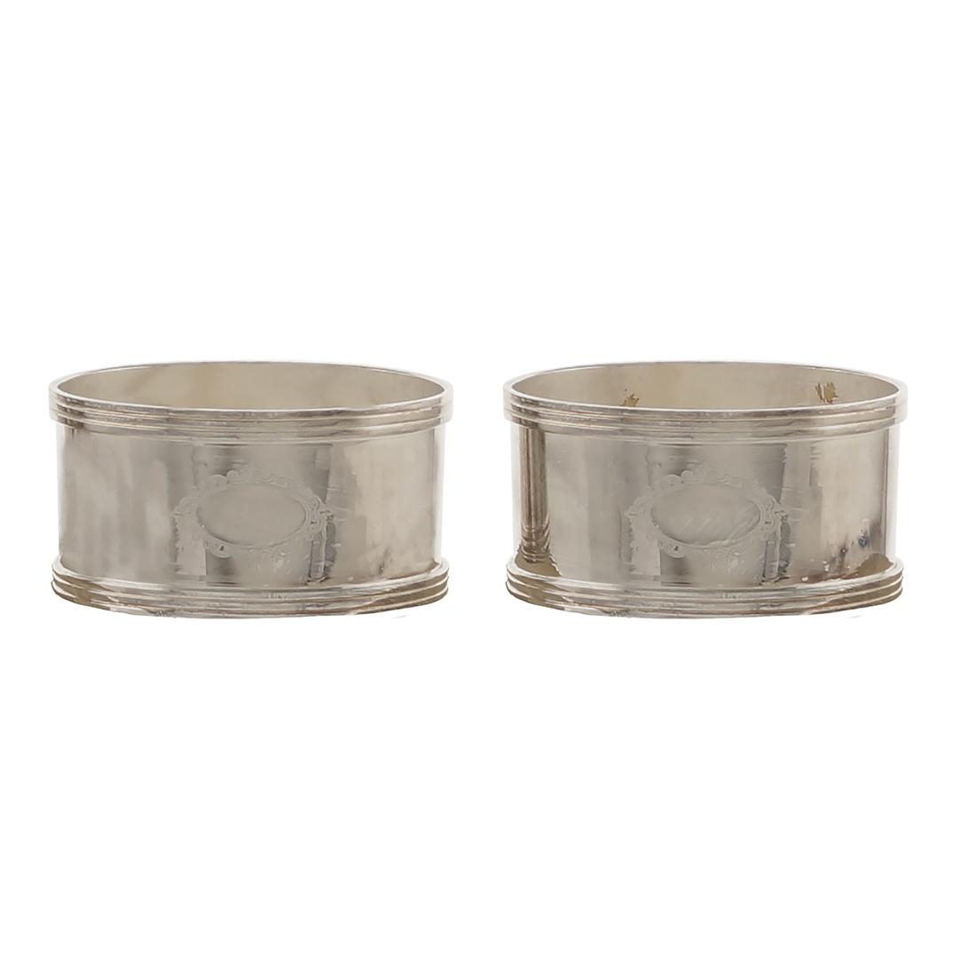 Twelve silver napkin holders Italy, 20th century peso (1 of 1)