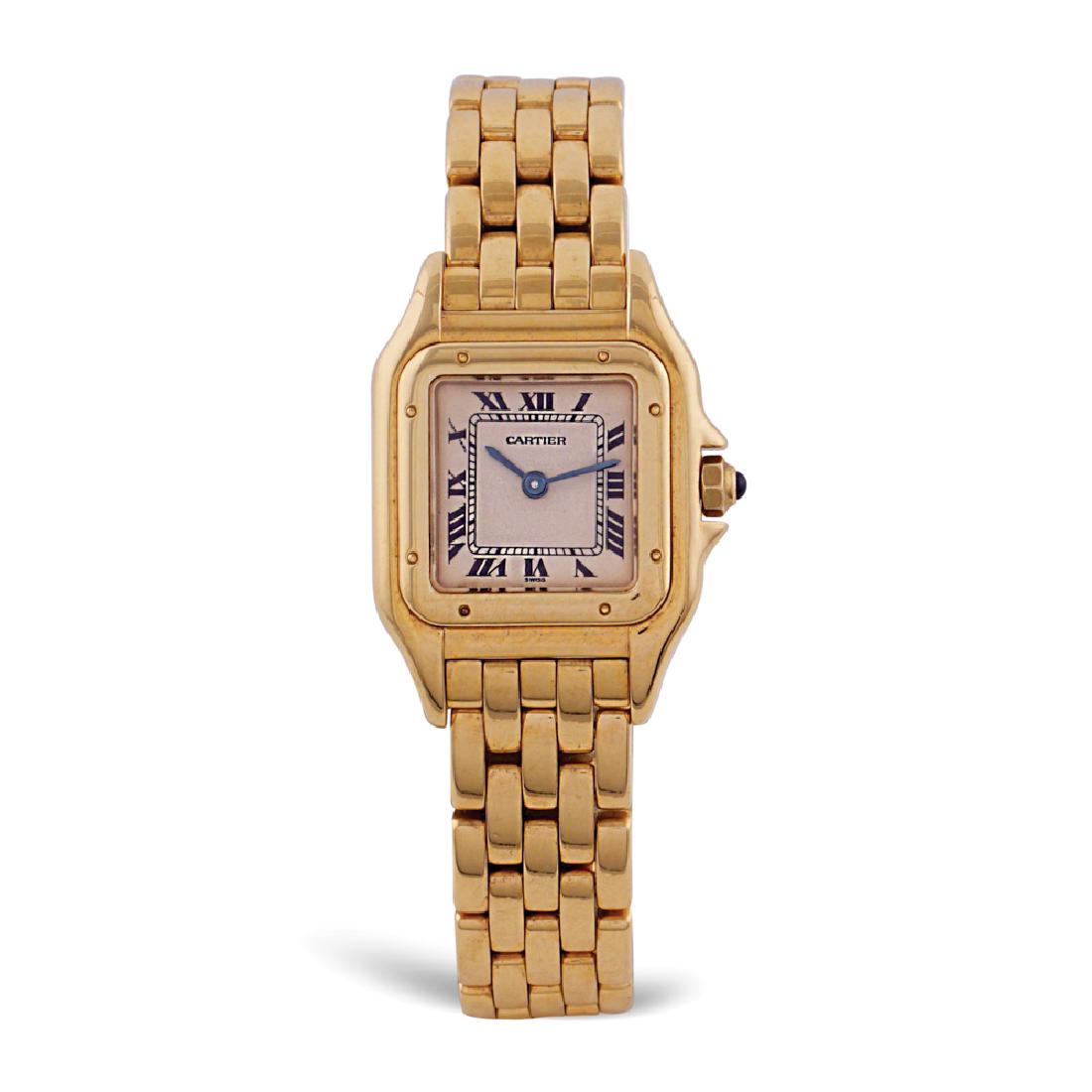 Cartier Panthere, ladies watch 1990s weight 67 gr. (1 of 3)