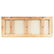 Cristal Art Italy, 50's 84x33,5 cm. - 2