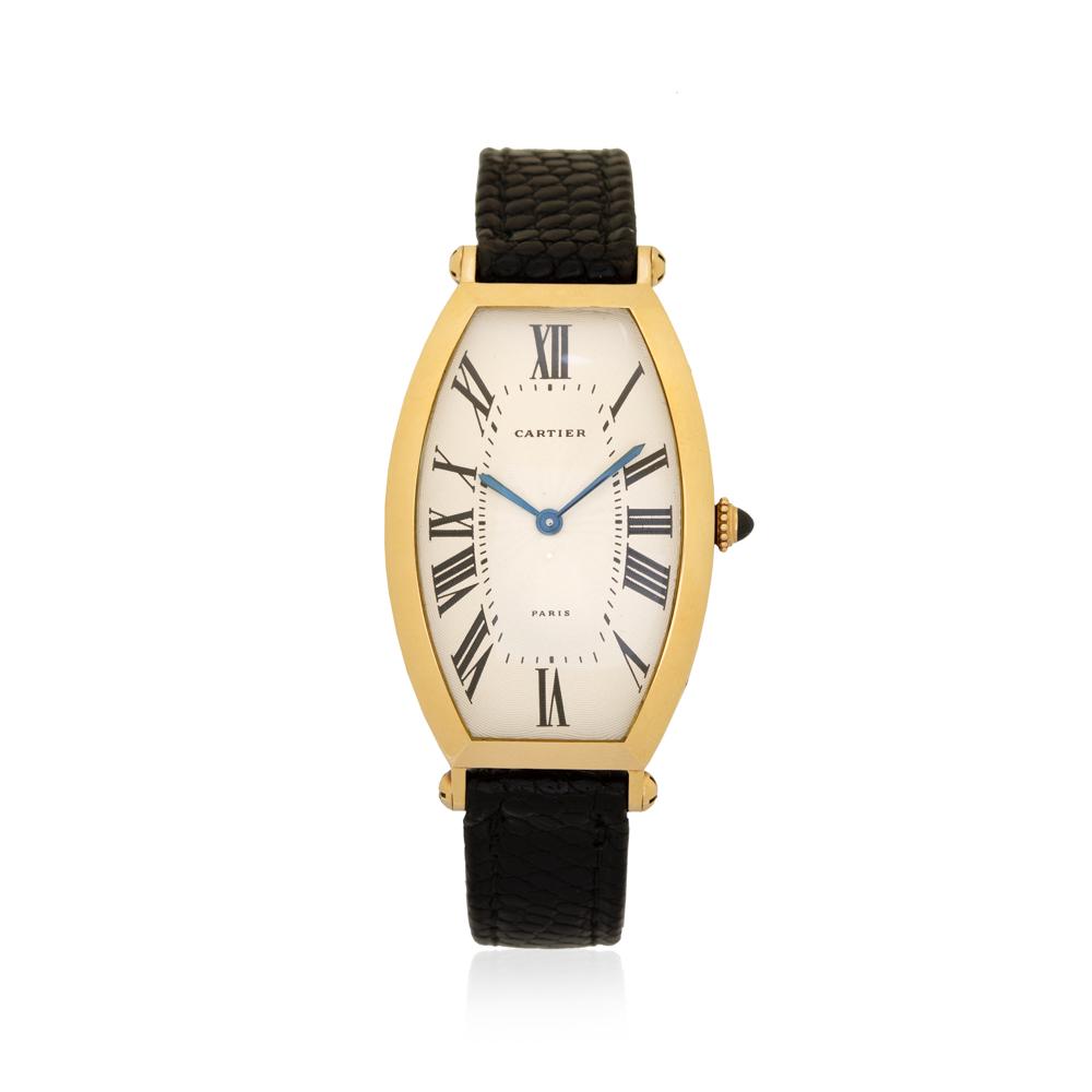 Cartier Tonneau vintage wristwatch (1 of 3)