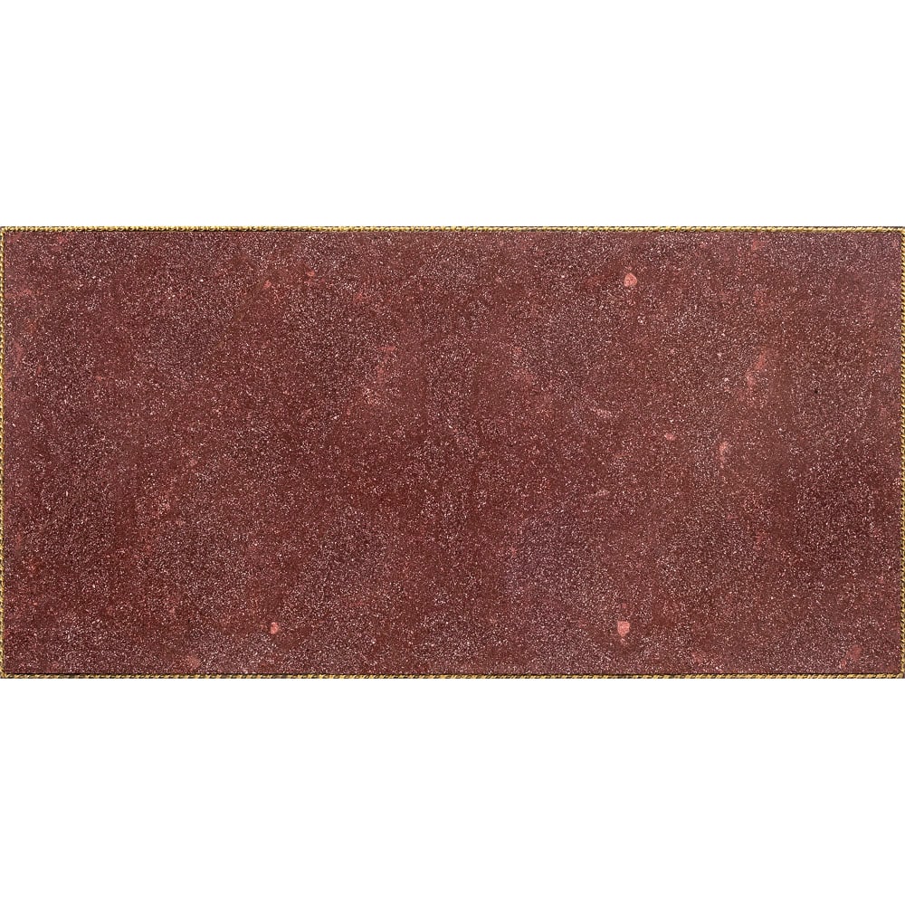 Rectangular veneered porphyry and gilded bronze top (1 of 2)