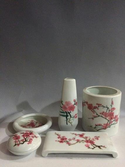 5 piece porcelain stationery (1 of 7)