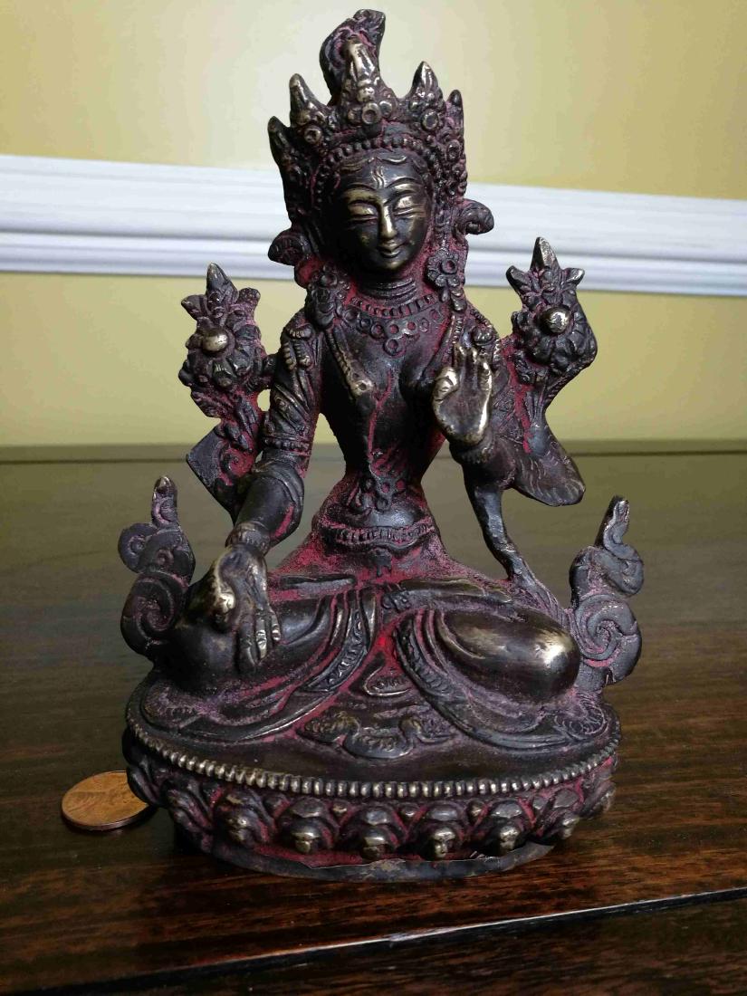A Chinese copper buddha (1 of 3)