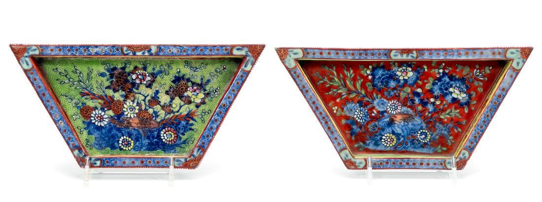 Mid to late 19th century. A pair of asian export (1 of 3)