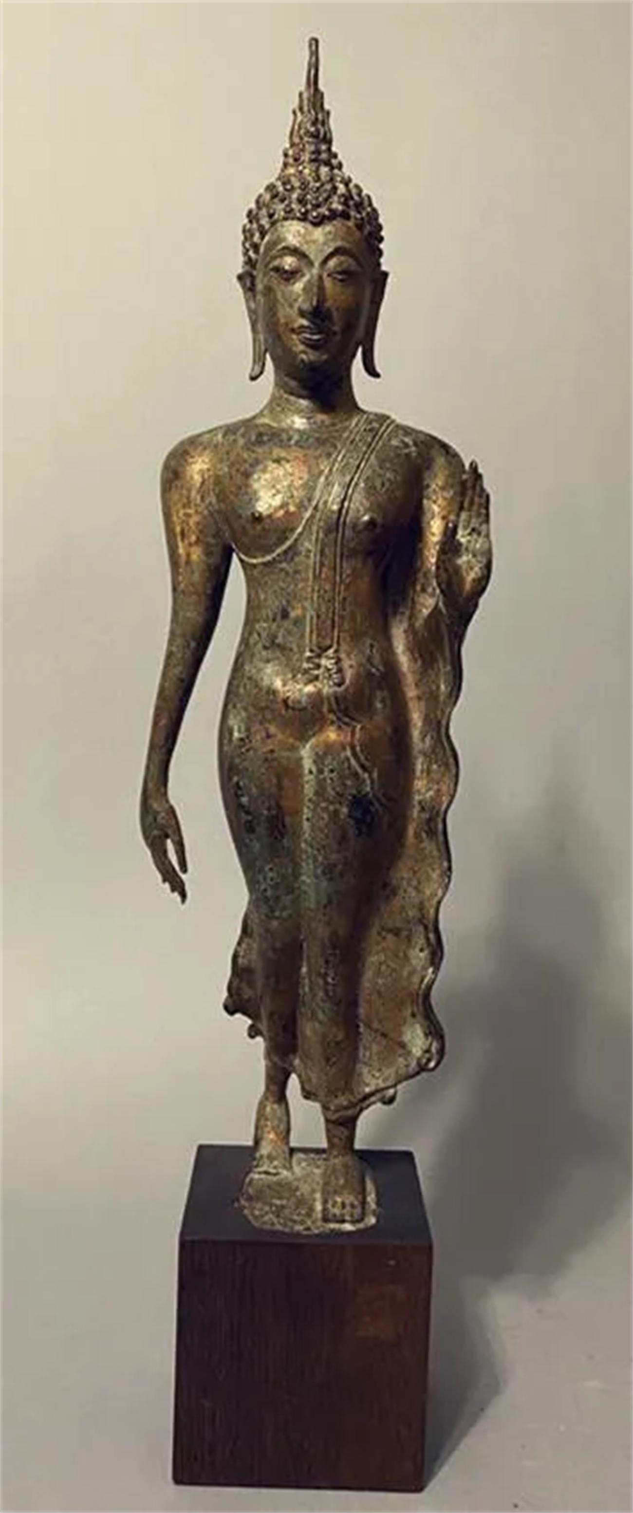 Asian Indian bronze buddha (1 of 10)