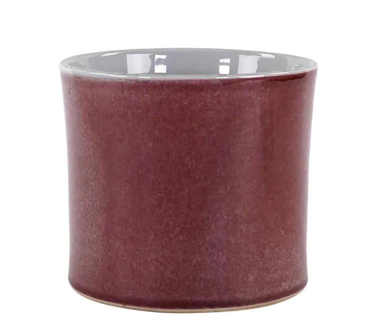 A Chinese Flambe Glazed Porcelain Brush Pot. Bearing an underglaze blue six-character Yongzheng mark (1 of 5)