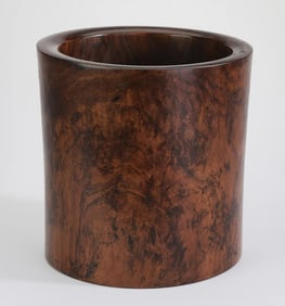 Chinese rosewood brush pot? or Huanghuali
