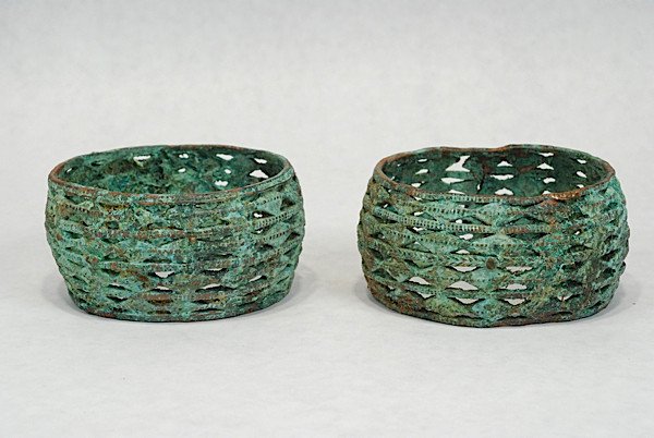 A Pair of Akan Lattice Works Bracelets (1 of 3)