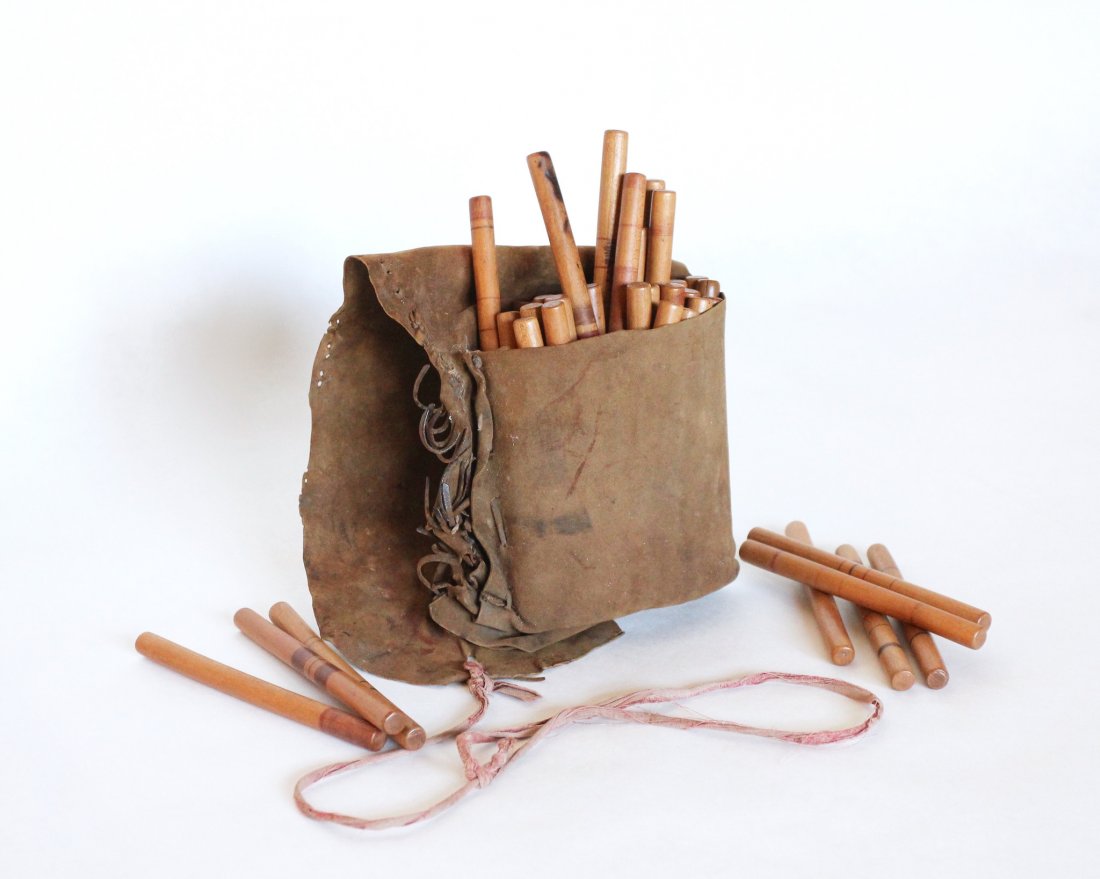 Northwest Coast Indian Gambling Set (1 of 4)