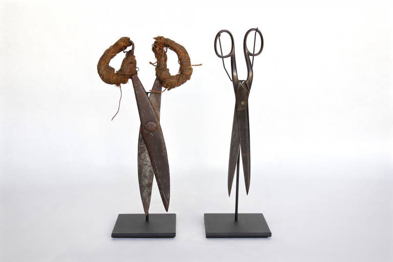 Two Steel American Scissors