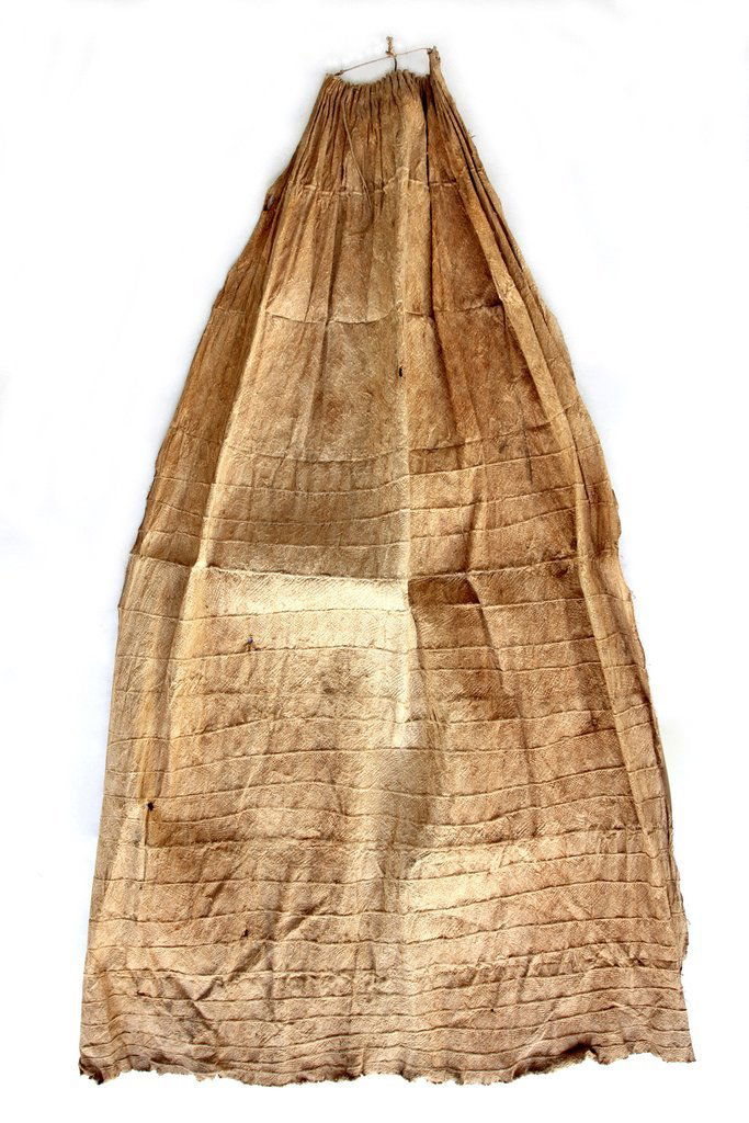 Samoan Bark Rain Cape (1 of 2)