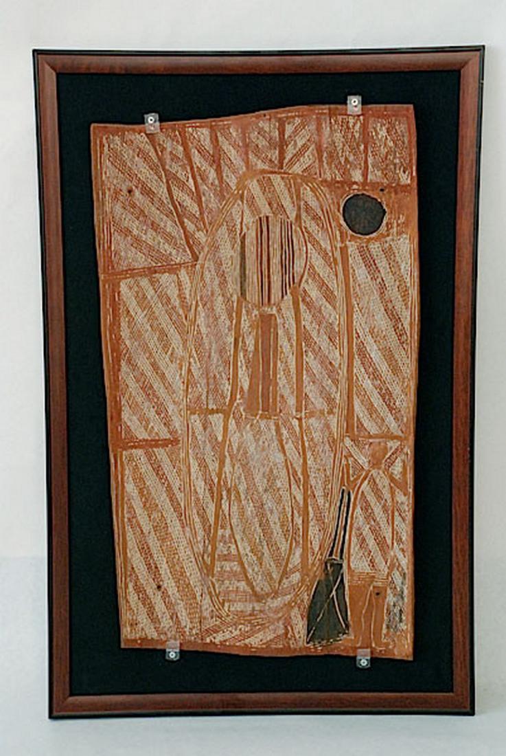 Superb, Central Arnhem Land Australia Bark Painting (1 of 4)