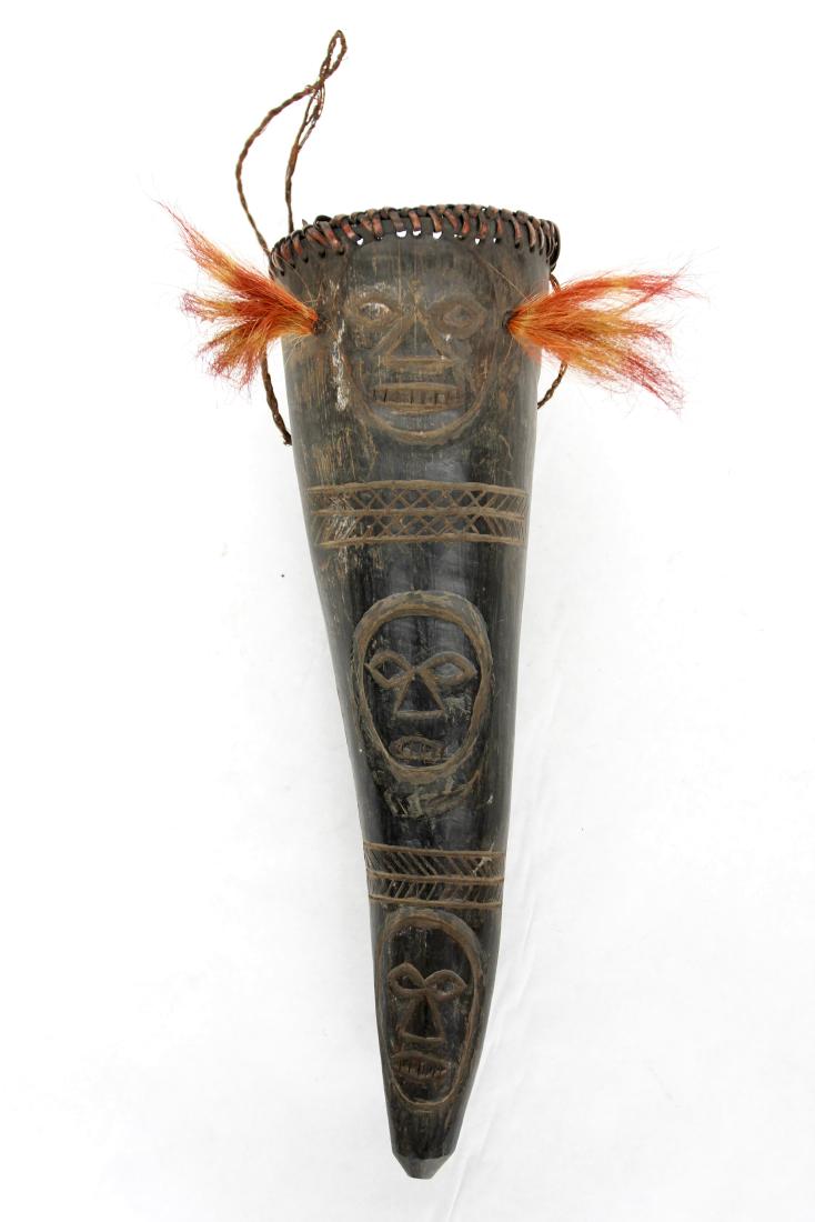 Naga NE India Horn Drinking Cup (1 of 4)